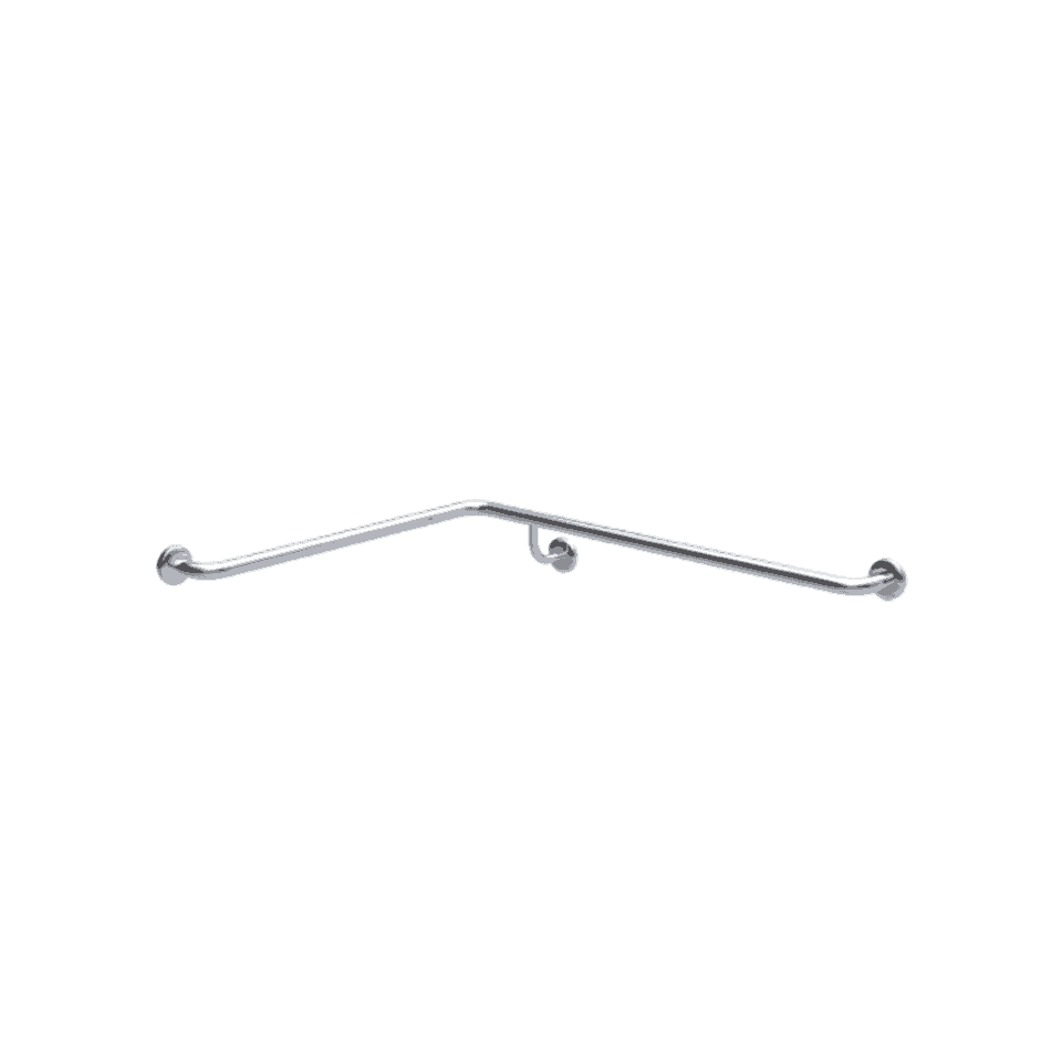 corner shower grabrail