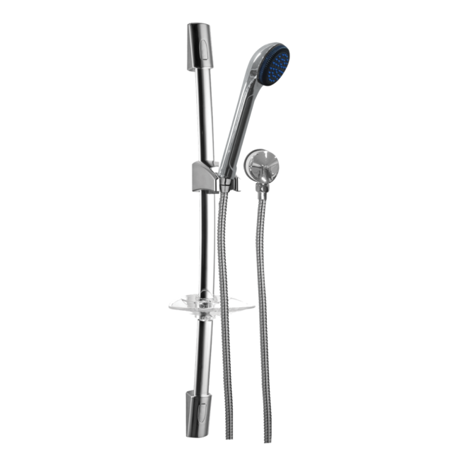 hand shower on glide rail