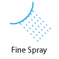 Spray-Pattern—Fine-Spray